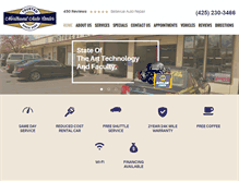 Tablet Screenshot of mynwautocenter.com